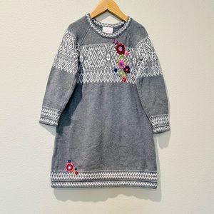 Hanna Andersson Girls’ Sweater Dress, size 120 cm (6-7‎ US)